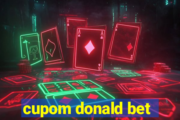 cupom donald bet